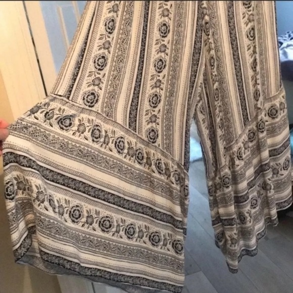 American Eagle Tubetop Overlay Jumpsuit - Picture 2 of 2